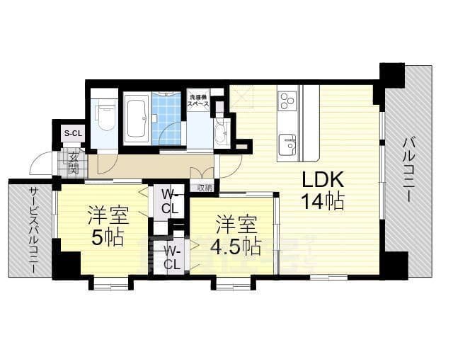 Preview floorplan of Splendid Tennōji SOUTH
