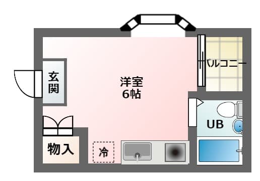 Preview floorplan of Prearl Komagawa