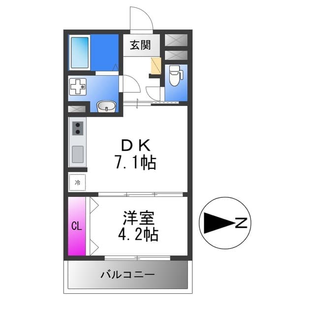 Preview floorplan of Realize Nagai Park Avenue