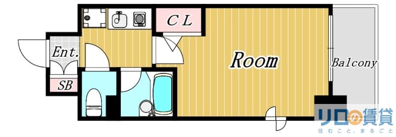 Preview floorplan of Rb Eslead Shin-Osaka No. 7