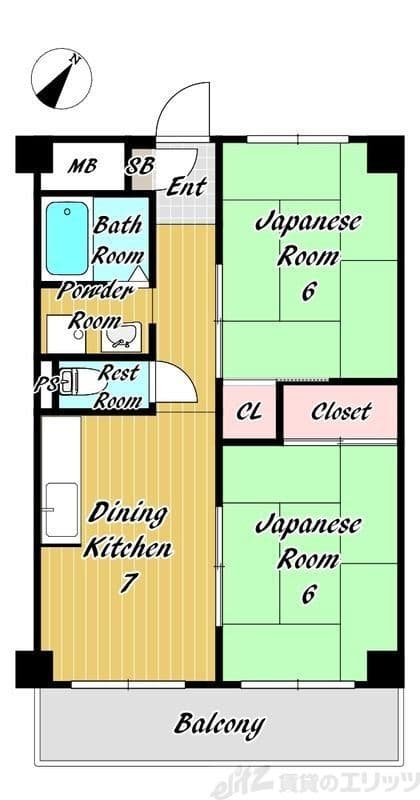 Preview floorplan of Realize Kamishinjo