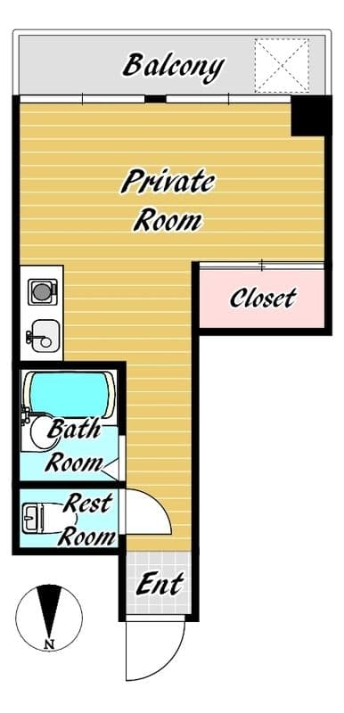 Preview floorplan of Dai 2 Iwami Heights
