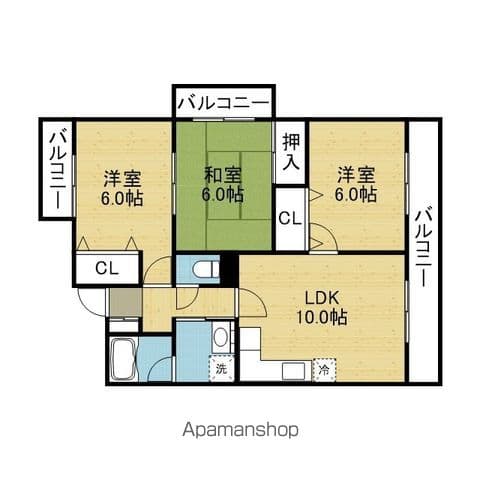 Preview floorplan of Sanmaal Hirano
