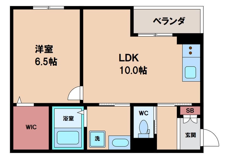 Preview floorplan of OrientCity Katsuyama