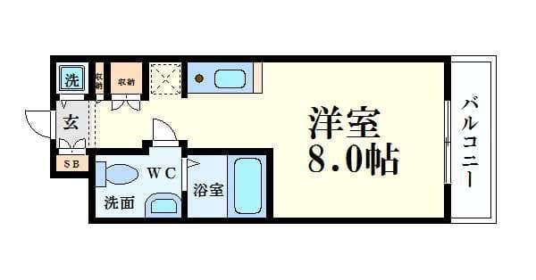 Preview floorplan of Eslead Midosuji Umeda