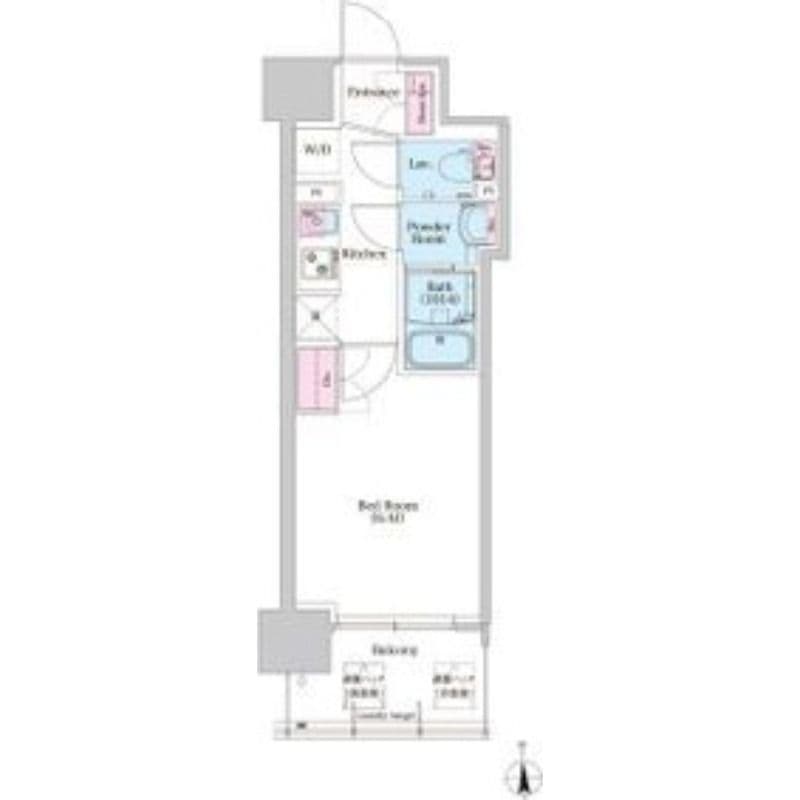 Preview floorplan of BPR Residence Shin-Umeda