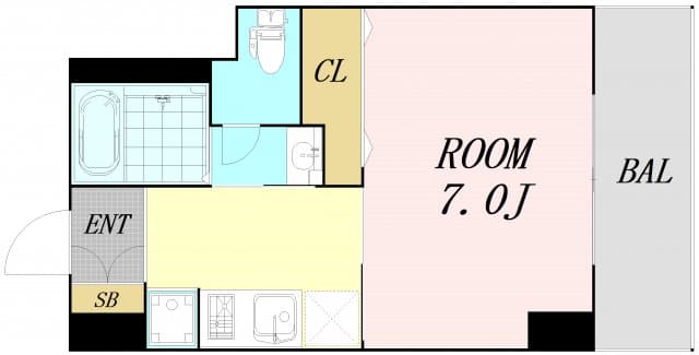 Preview floorplan of Oase Umeda East