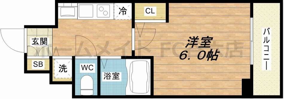 Preview floorplan of Premium Court Tenjinbashi