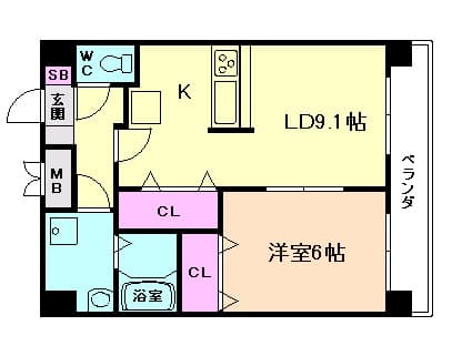 Preview floorplan of SWISS Umeda East ✨Foreign nationals: OK