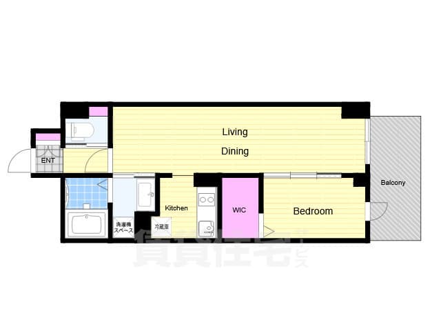 Preview floorplan of LaSante Umeda North