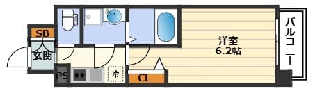 Preview floorplan of Eslead Umeda Grace