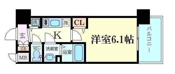 Preview floorplan of Presance Minamimorimachi Station Front