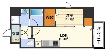 Preview floorplan of Season Flats Umeda NORTH
