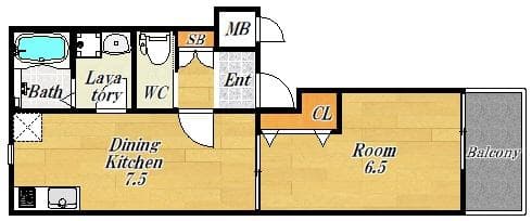Preview floorplan of JP Maison Konohana