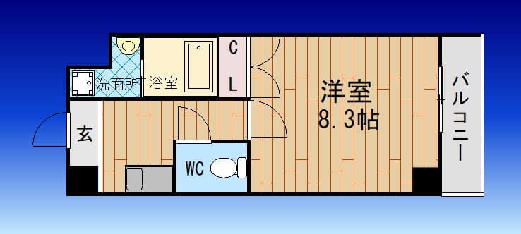 Preview floorplan of Cion NISHIKUJO