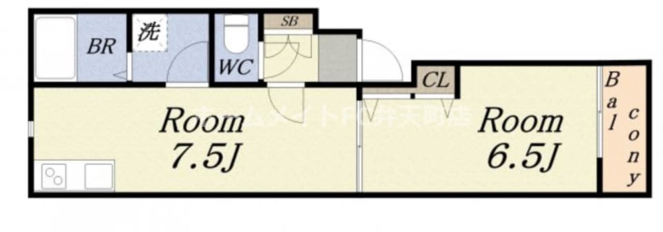 Preview floorplan of JPmaison Konohana