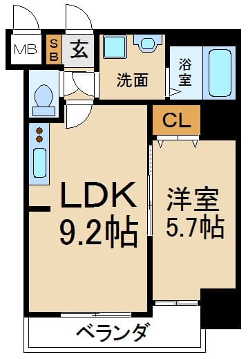 Preview floorplan of La Mimosa