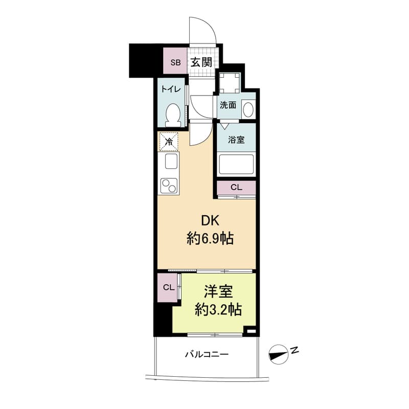 Preview floorplan of Serenite Namba Prie