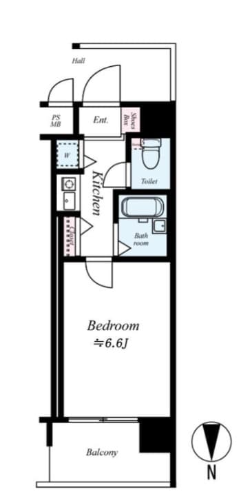 Preview floorplan of Esty Life Namba Nishi