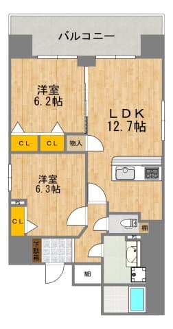 Preview floorplan of Family Yu Yuhigaoka