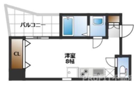 Preview floorplan of Hermitage Namba Minami II