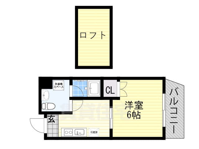 Preview floorplan of Oz Residence Tennoji West