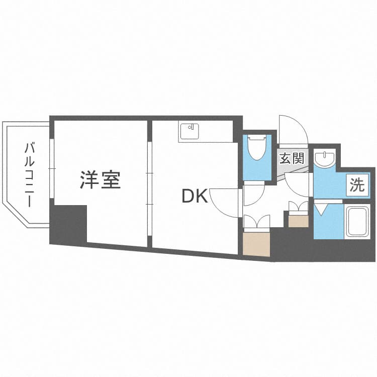 Preview floorplan of SOAR SHINIMAMIYA