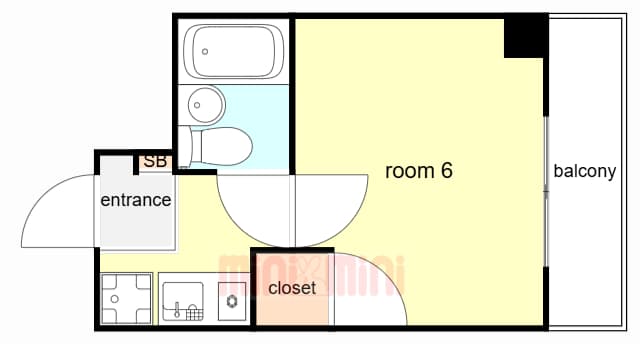 Preview floorplan of Legal Tsukamoto III KM 🌳