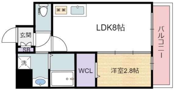 Preview floorplan of AXIA M-City Osaka Kagaya