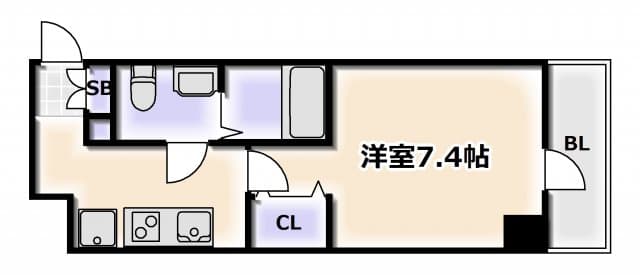 Preview floorplan of Exe Tennoji II