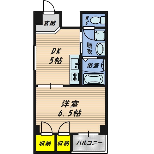Preview floorplan of Flora Tsurumi