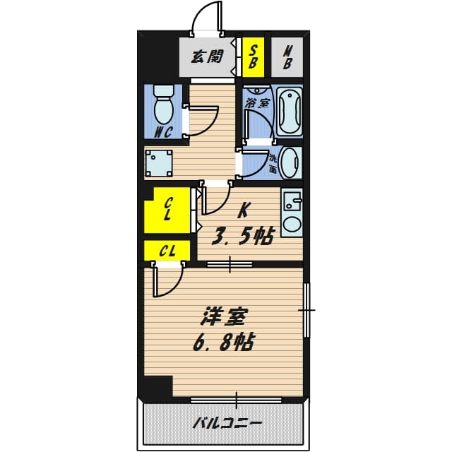 Preview floorplan of Anesis Tsurumi