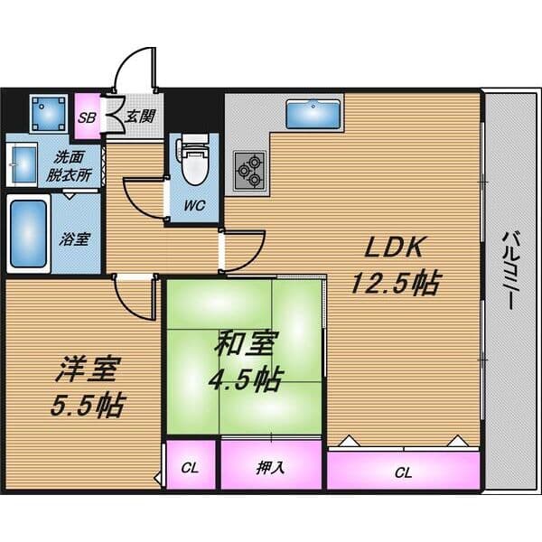 Preview floorplan of City Life 21 Kashima