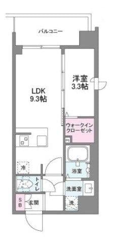 Preview floorplan of Season Flats Shin-Osaka SOUTH