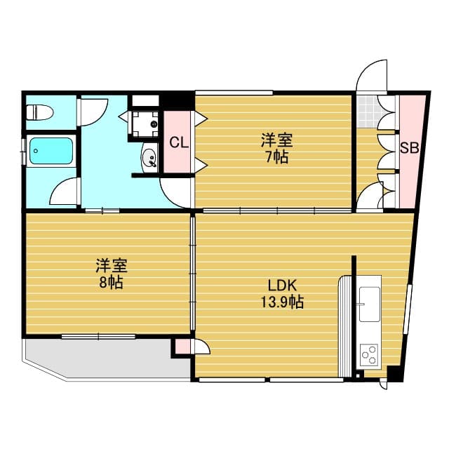 Preview floorplan of Southern West ✨Foreign nationals: OK -Overseas application: OK