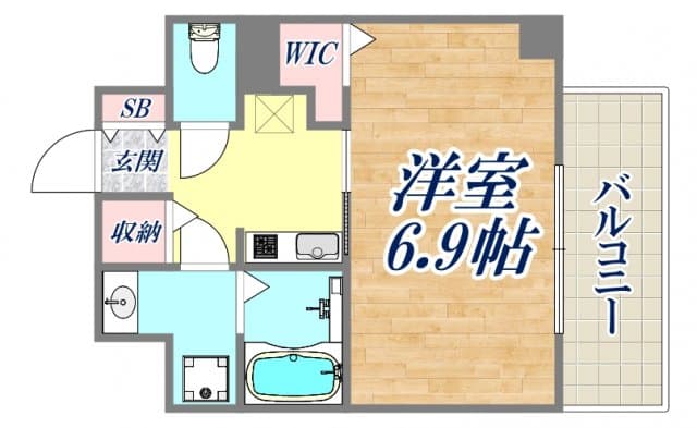 Preview floorplan of Life Field Tsukamoto Grace
