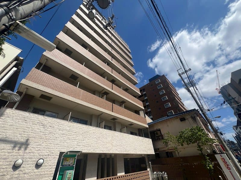 Main exterior of Estem Hills Shin-Osaka