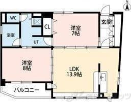 Preview floorplan of Southern West