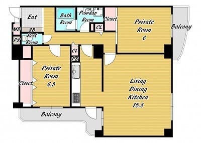 Preview floorplan of Granz Shin-Osaka