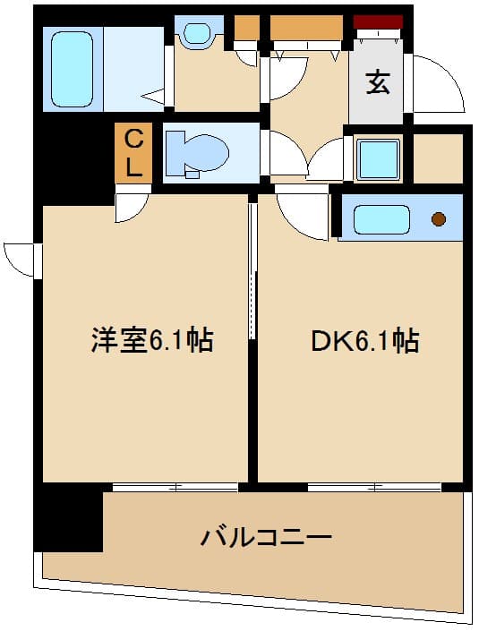 Preview floorplan of CityLife Shin-Osaka