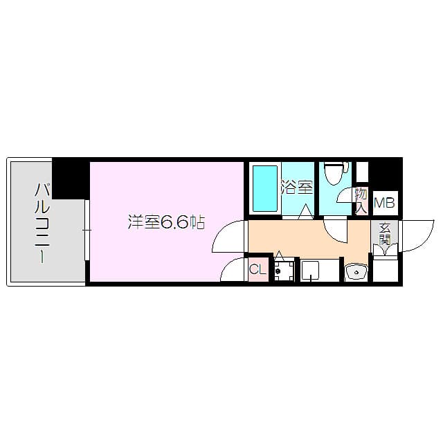 Preview floorplan of Proceed Shin-Osaka City Life
