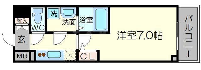 Preview floorplan of Plendore Shin-Osaka PARK Residence