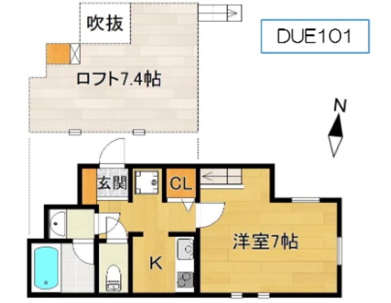 Preview floorplan of Galleria Senriyama DUE