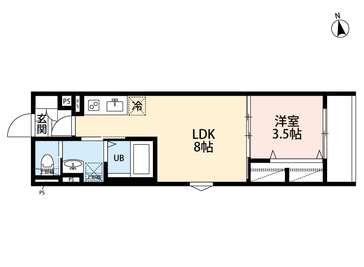 Preview floorplan of robot home 幕張(ロボットホーム マクハリ)