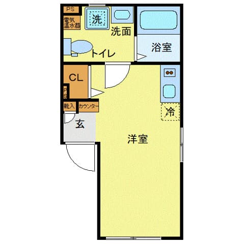 Preview floorplan of KOUSOU Akihabara