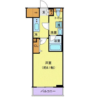 Preview floorplan of Genovia Higashimukojima Sky Garden