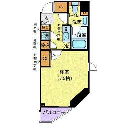 Preview floorplan of Isle Ryogoku Nibankan