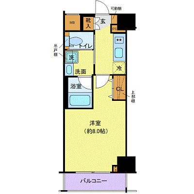 Preview floorplan of Cresia Akihabara Luxe Sweet