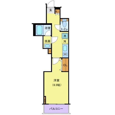 Preview floorplan of ジェノヴィア御徒町スカイガーデン