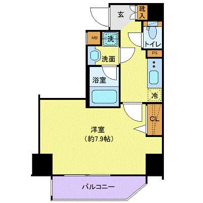 Preview floorplan of ジェノヴィア新御徒町スカイガーデン...